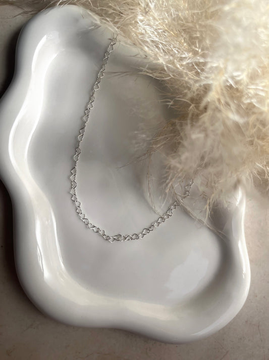 שרשרת שילוב לבבות